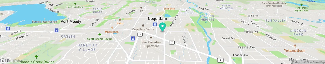 borne de recharge sur la carte