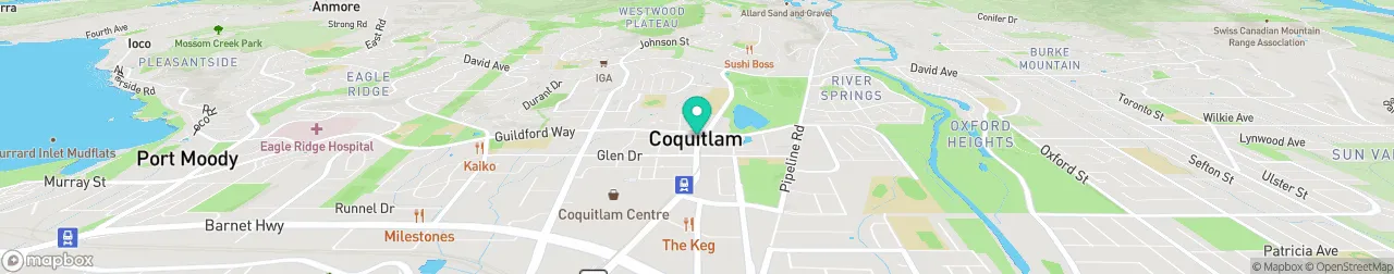 ev charging station on the map