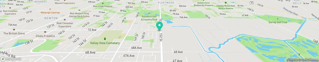 borne de recharge sur la carte