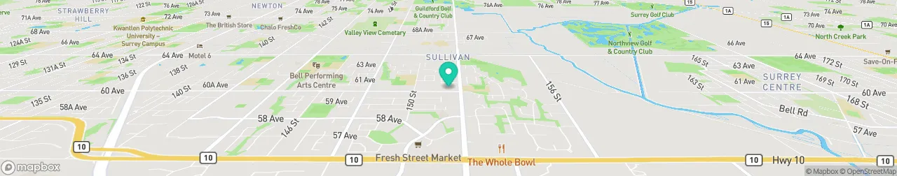 borne de recharge sur la carte