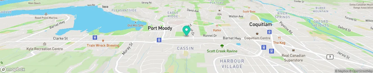 ev charging station on the map