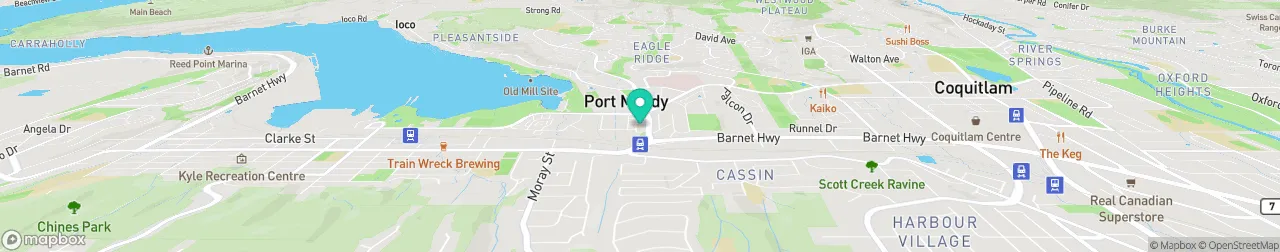 ev charging station on the map