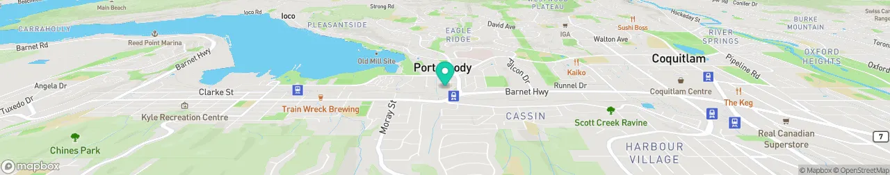 ev charging station on the map