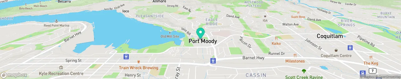 ev charging station on the map