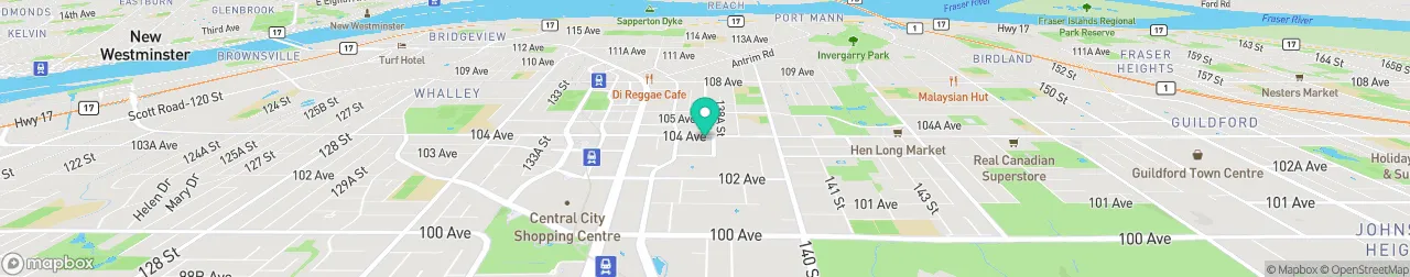 borne de recharge sur la carte