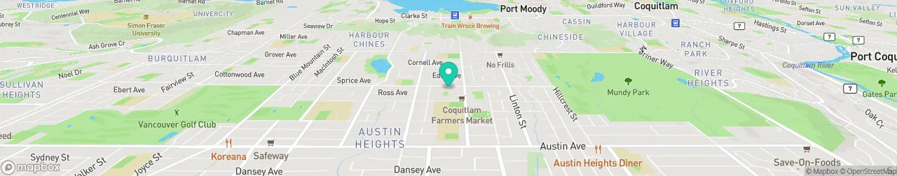 ev charging station on the map