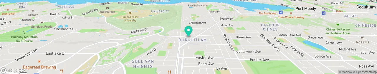 borne de recharge sur la carte