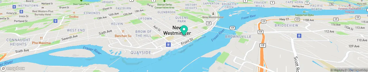 borne de recharge sur la carte