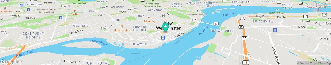 borne de recharge sur la carte