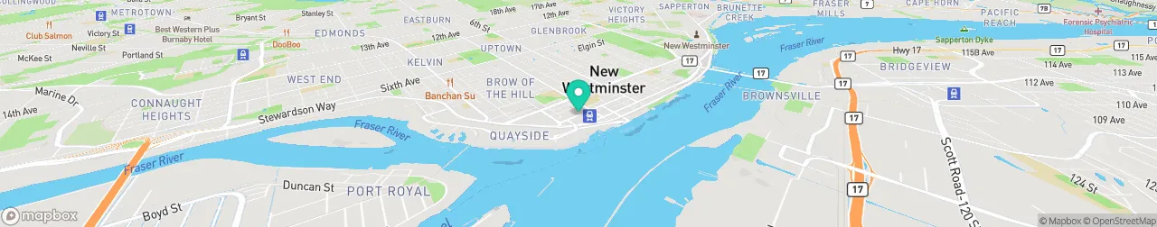 borne de recharge sur la carte