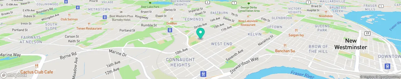 borne de recharge sur la carte