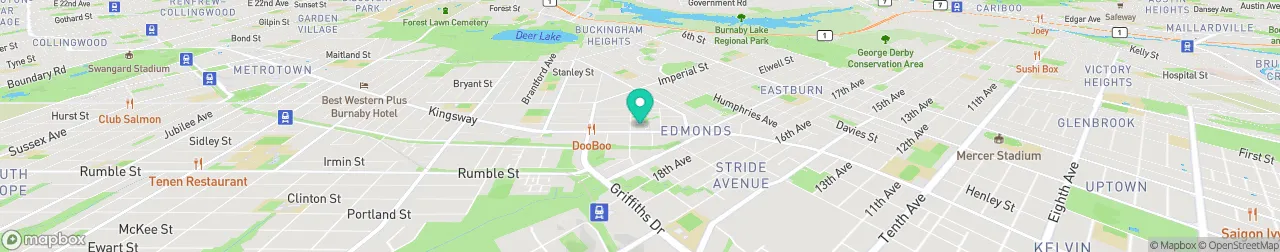 ev charging station on the map