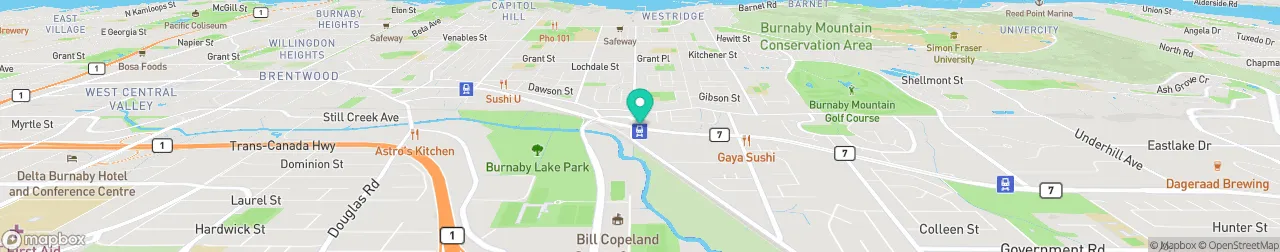 borne de recharge sur la carte