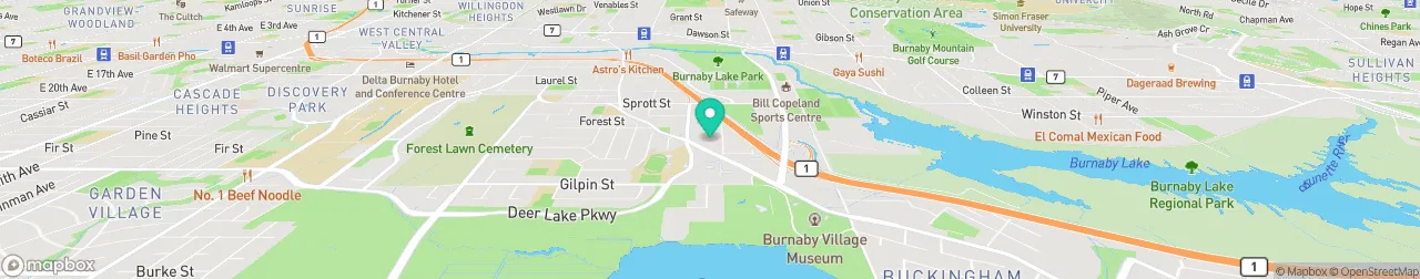 ev charging station on the map