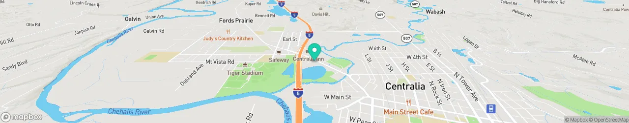 ev charging station on the map