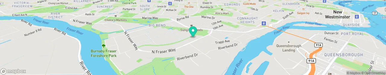 borne de recharge sur la carte