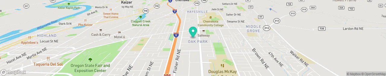 ev charging station on the map