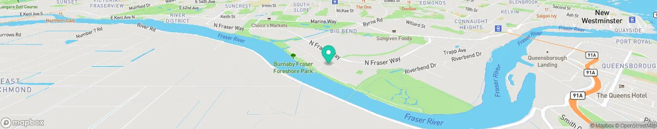 borne de recharge sur la carte