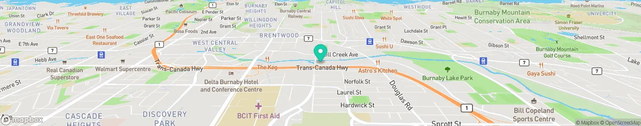 ev charging station on the map