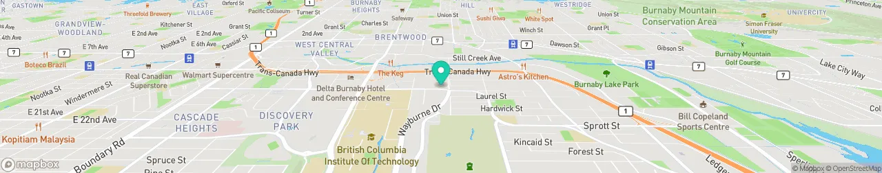 borne de recharge sur la carte