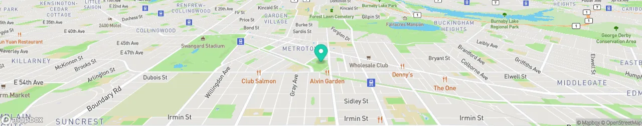 ev charging station on the map