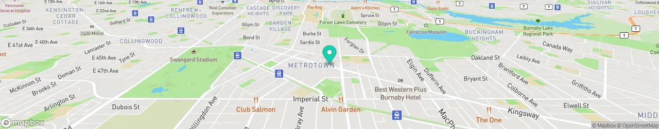 borne de recharge sur la carte