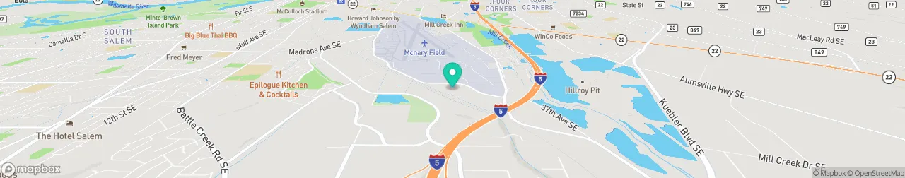 borne de recharge sur la carte