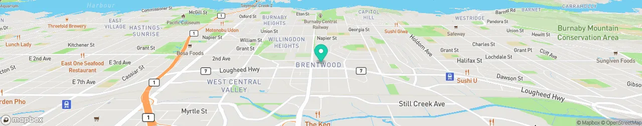 ev charging station on the map