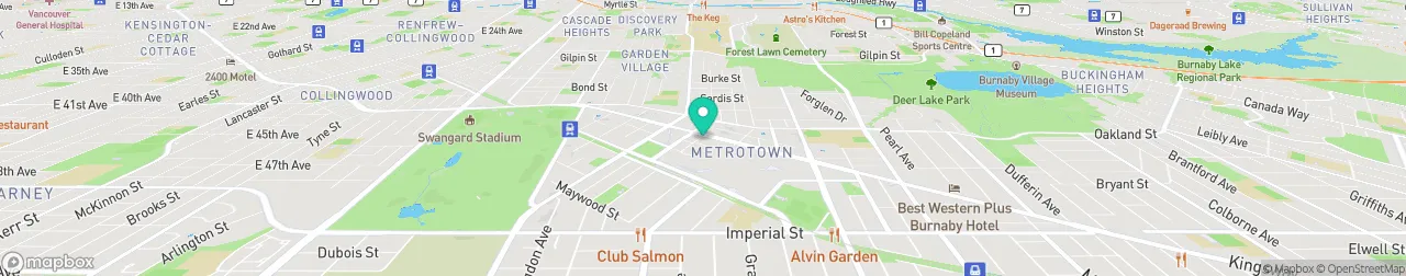 ev charging station on the map