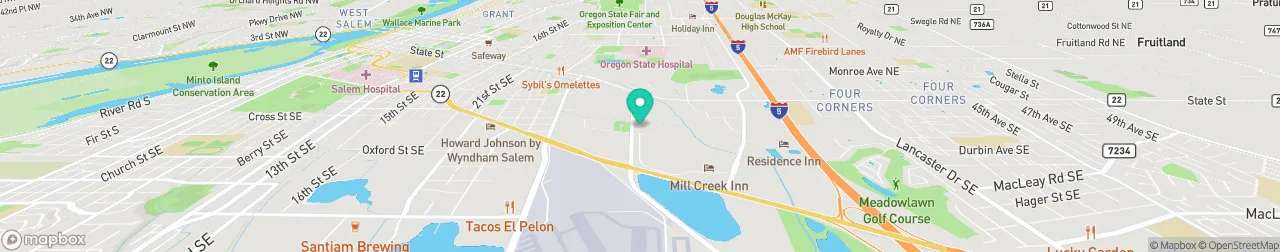 ev charging station on the map