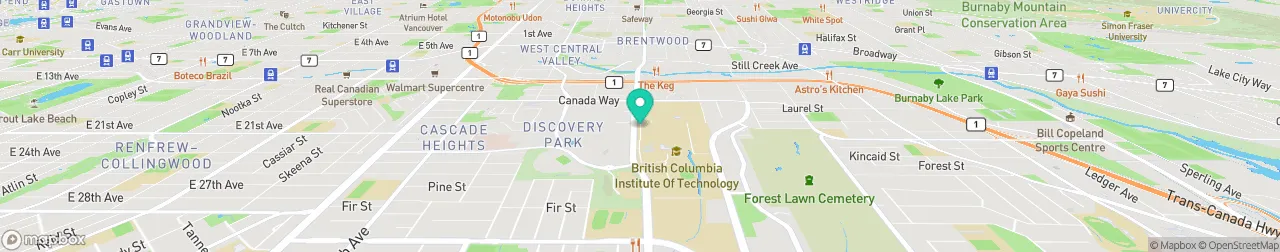 ev charging station on the map