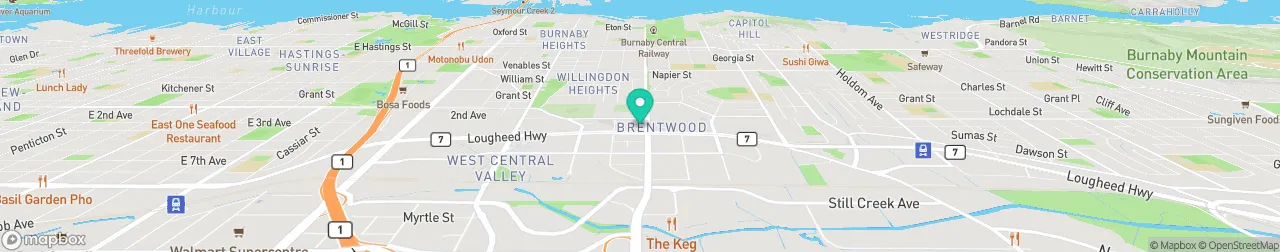 borne de recharge sur la carte