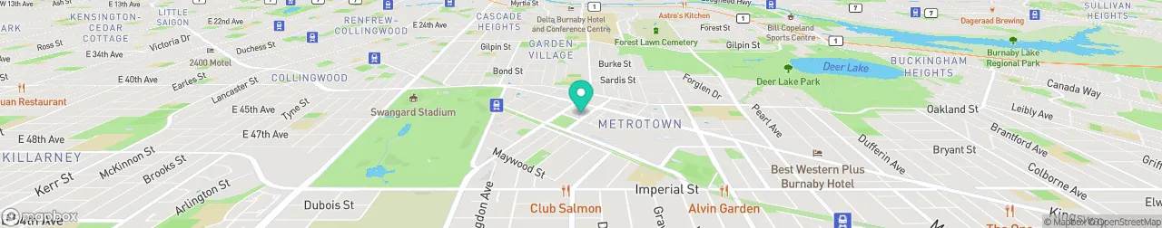 ev charging station on the map