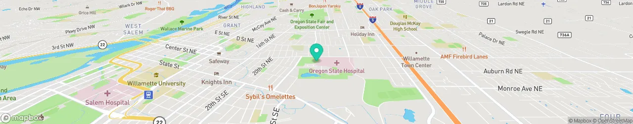 borne de recharge sur la carte