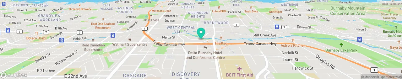 ev charging station on the map