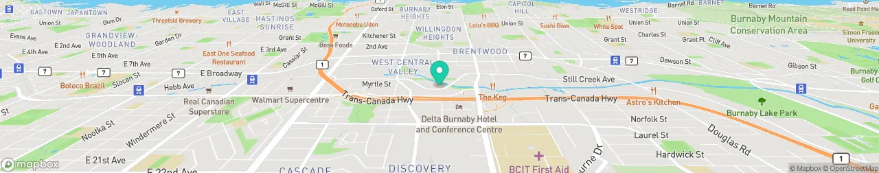 ev charging station on the map