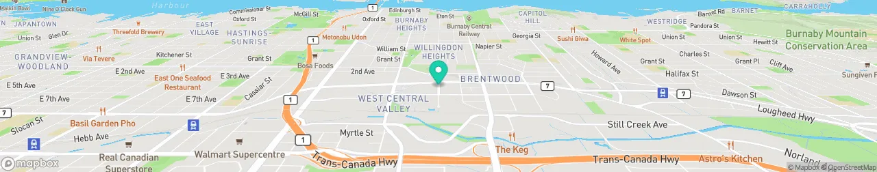 borne de recharge sur la carte