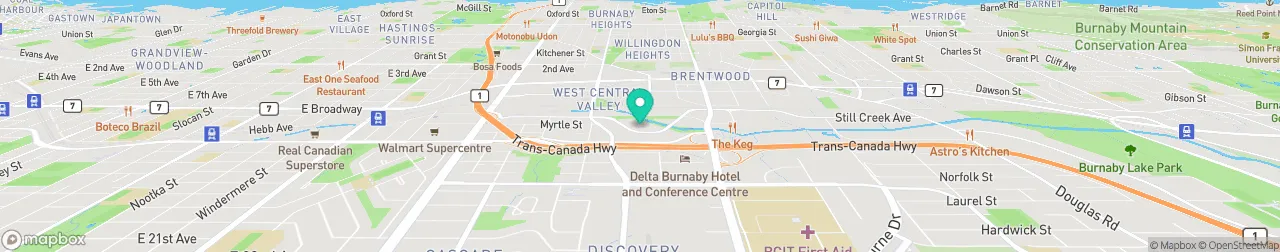 ev charging station on the map