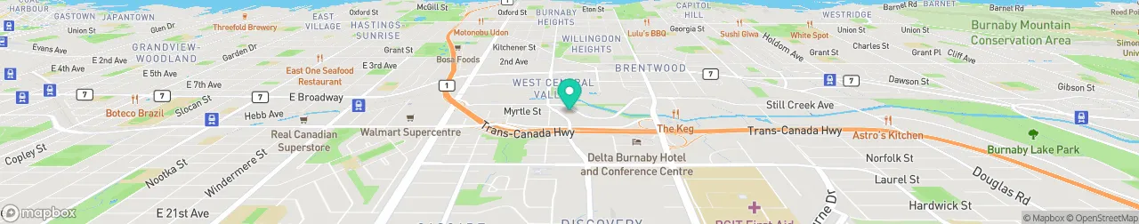 borne de recharge sur la carte