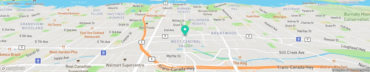 borne de recharge sur la carte