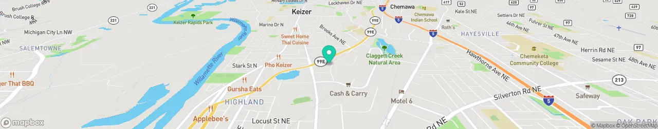 borne de recharge sur la carte