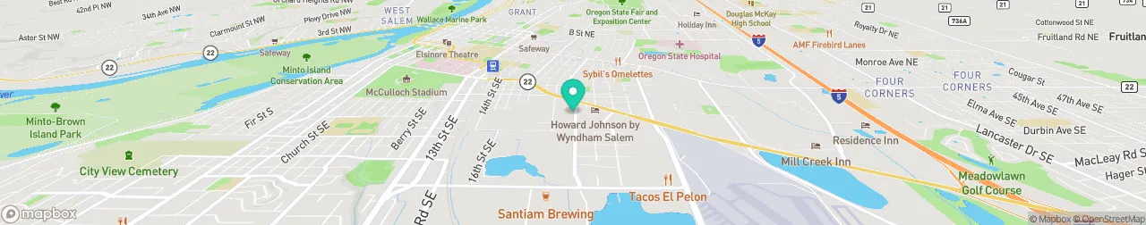 borne de recharge sur la carte