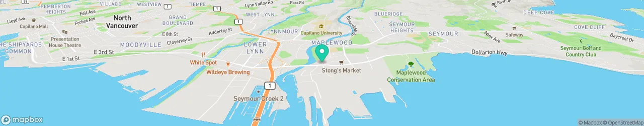 borne de recharge sur la carte