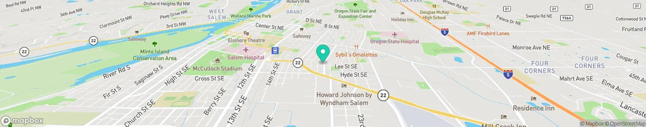 borne de recharge sur la carte