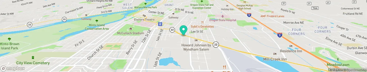 borne de recharge sur la carte