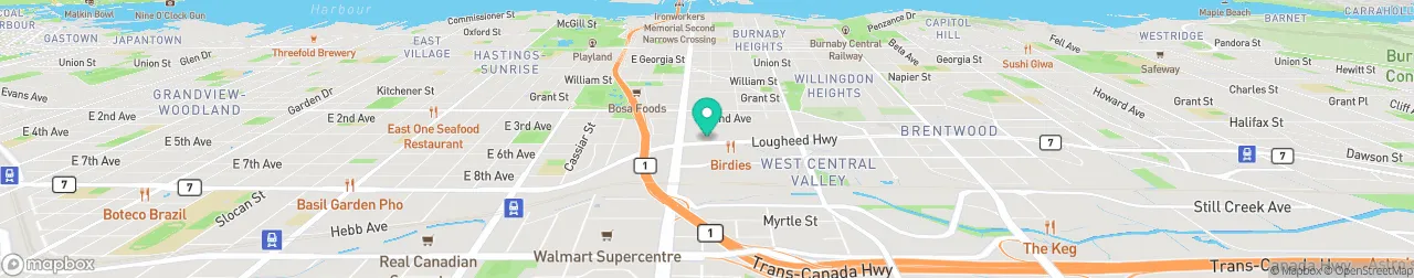 ev charging station on the map