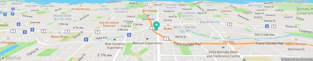 ev charging station on the map