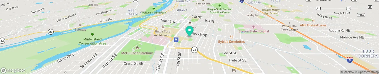 borne de recharge sur la carte