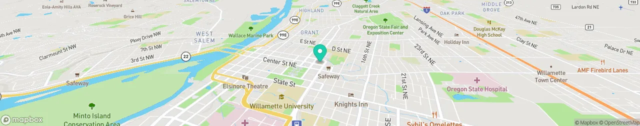 borne de recharge sur la carte