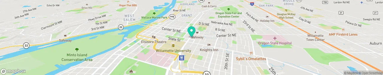 ev charging station on the map